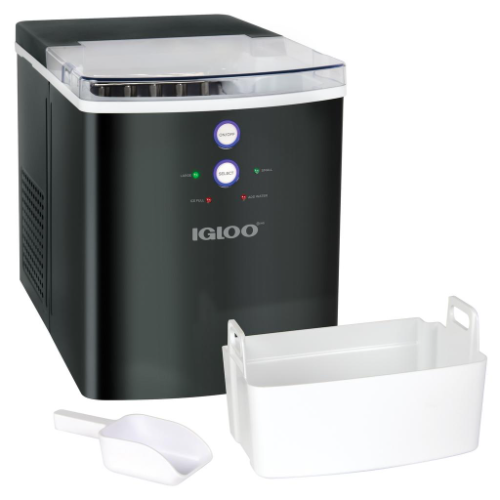 Igloo Máquina de Hielo en Acero Inoxidable 33lb