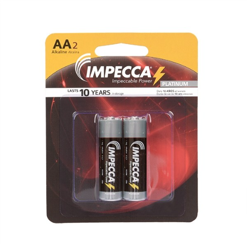 Batterias Alcalinas AA Platinum 2-Pack