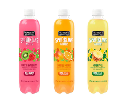 754118 MS Agua con Gas Sabor a Frutas Cero Azúcar 17oz