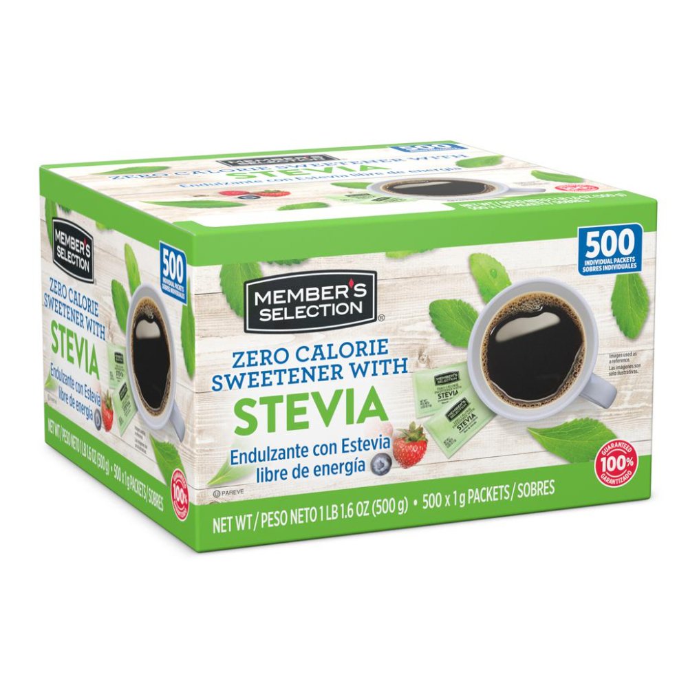 8754 MS Endulzante con Stevia 500 Unidades / 1 g