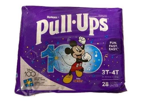 Huggies Pull Ups 3T-4T 28 Uds