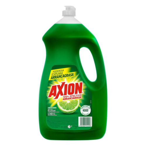 204880 Axion Lavaplatos Líquido Limon 2.8L