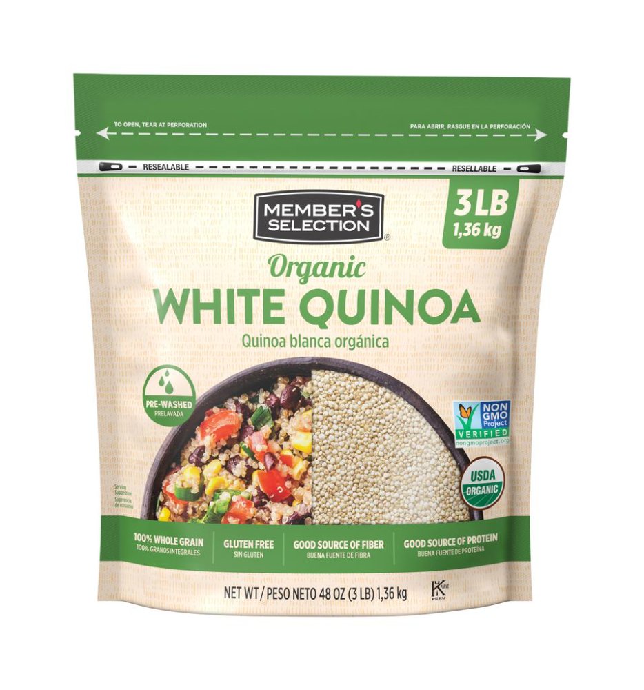 26219 MS Quinoa Blanca Orgánica 3lb