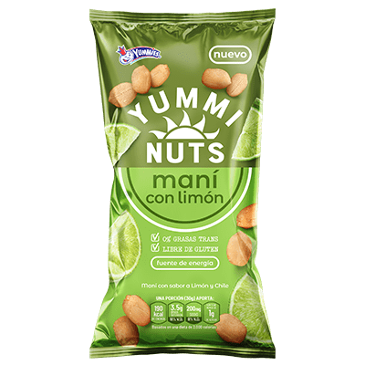 Yumminuts Mani con Limon 20g