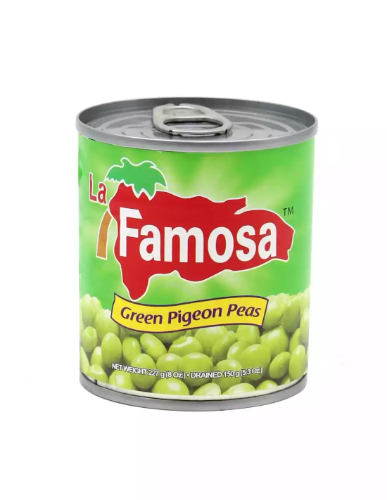 La Famosa Guandules Verdes 8oz