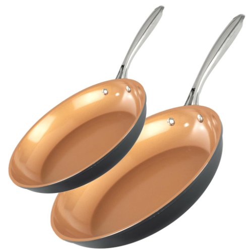 Set de Sartenes Aluminio Anodizado 2Uds