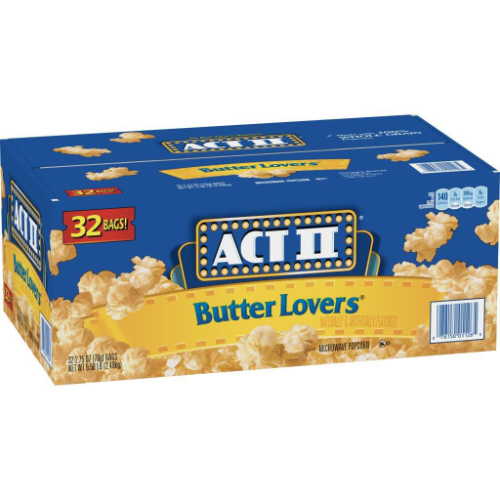 476768 Act II Palomitas de Maíz para Microondas 2.75oz