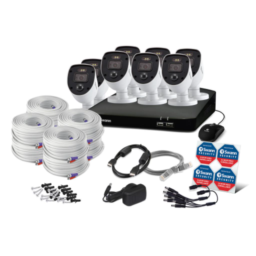 Swann Sistema de Seguridad HD / 8 Cámaras 1080p