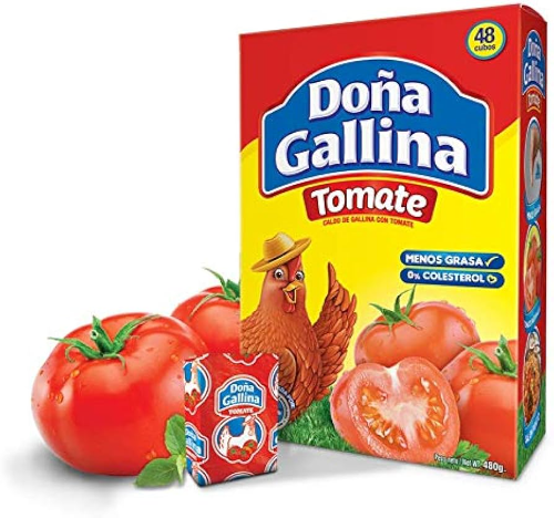 Doña Gallina Caldo de Pollo Tomate 11g