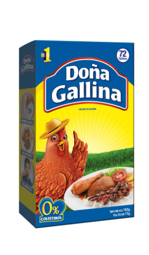 319610 Doña Gallina Caldo de Gallina 11g
