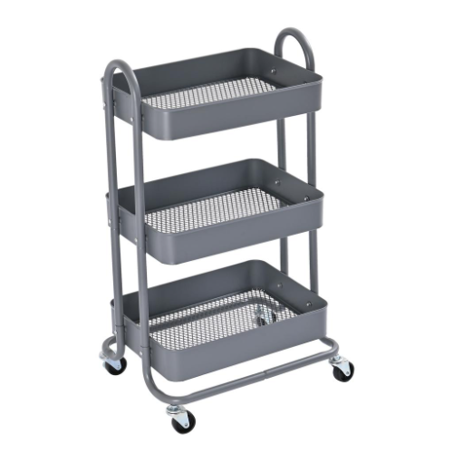 Kingrack Carrito Multiusos de 3 Niveles