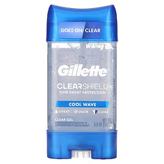 Gillette Gel Desodorante para Hombres Cool Wave 107g