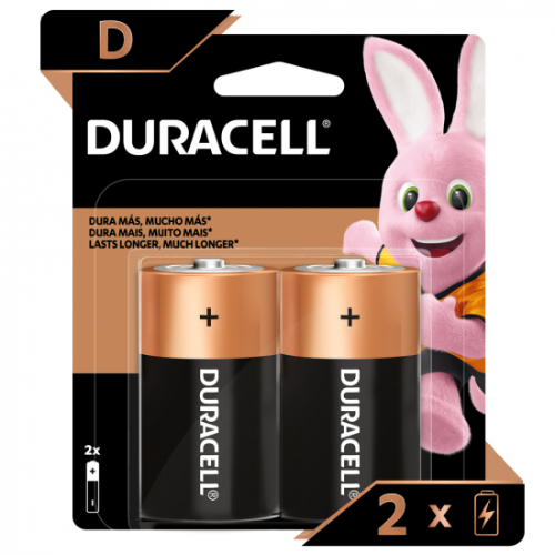 Duracell Pila Alcalina D / 2