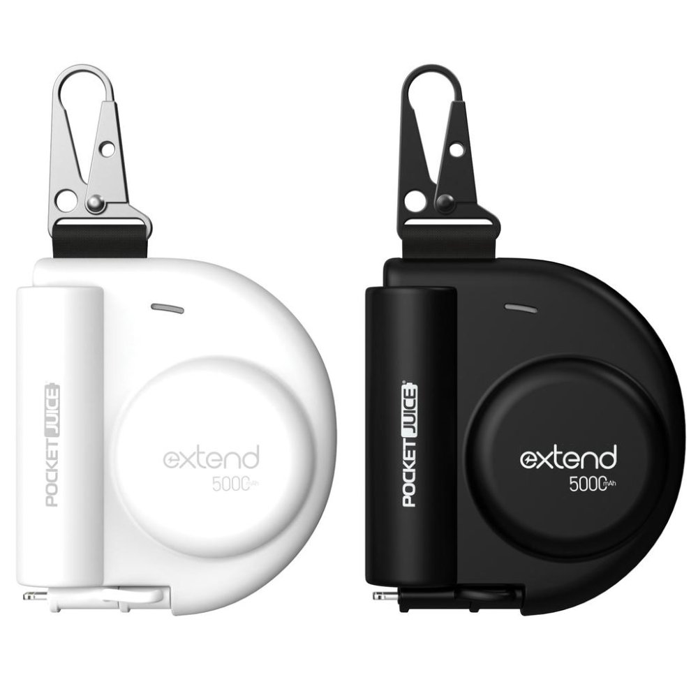 Cargador Portátil con Cable Extensible 5,000 mAh