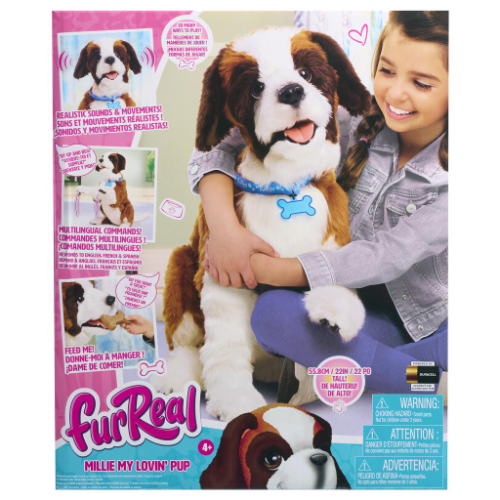 FurReal Millie My Lovin' Pup Mascota de Peluche 22.5"