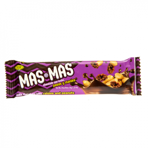 Chocolate En Barra Mas-Mas 35g