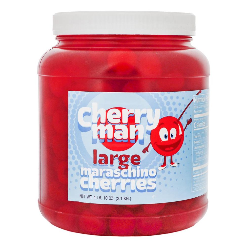 85196 CherryMan Cerezas Marrasquino en Almíbar 2.1kg