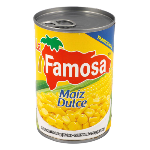 259384 La Famosa Maíz Dulce 15oz