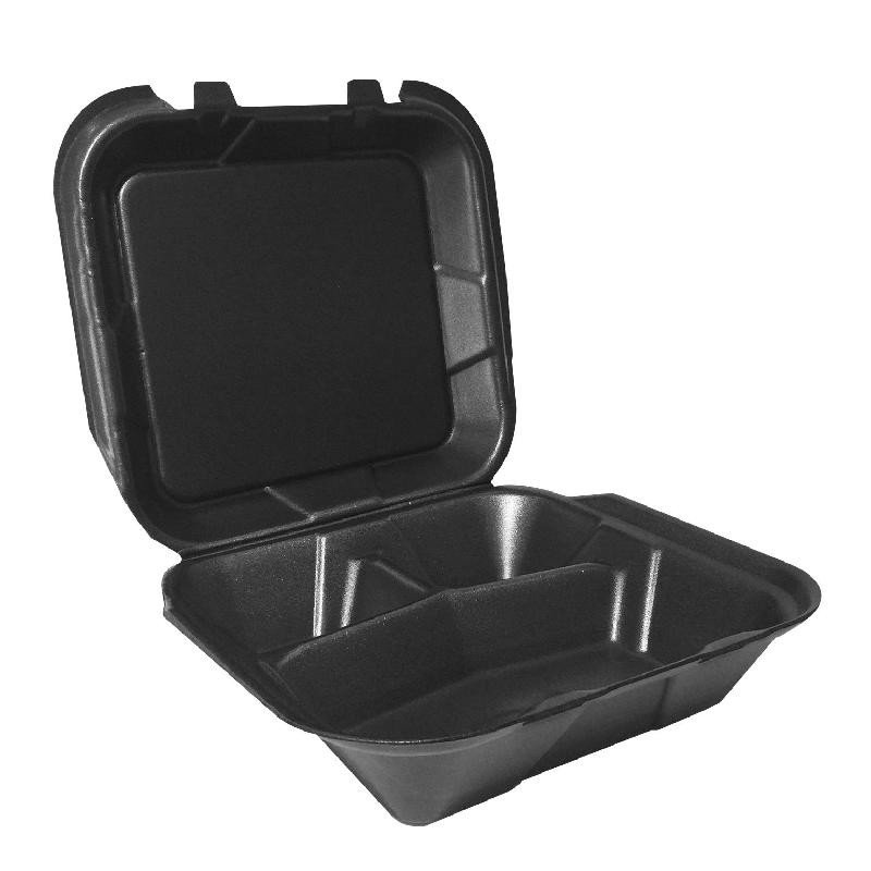 Plastifar Bandeja 8x8 Negra con Divisiones