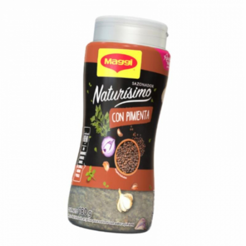 Maggi Sazonador Naturísimo Con Pimienta 180Gr