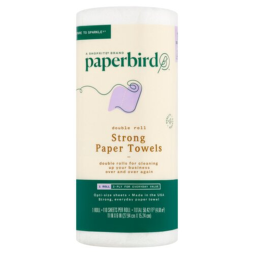 Paperbird Papel Toalla Ultra Fuerte 110 Hojas