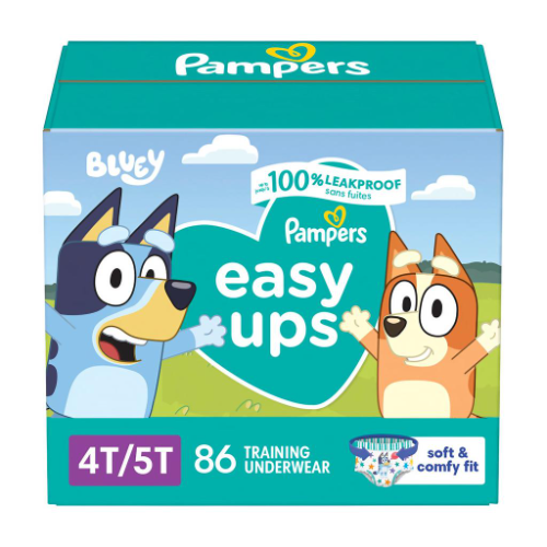 12448 Pampers Pañales Easy Ups Swaddlers Talla 4-5 / 86Uds