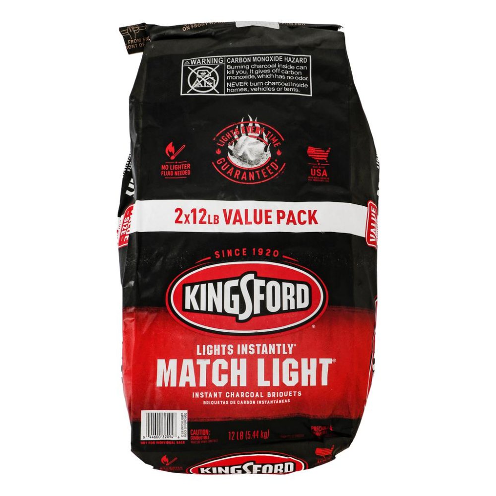304660 Kingsford Match Carbón de BBQ 12lb