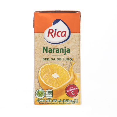 Rica Jugos Varios Sabores UHT 200ml
