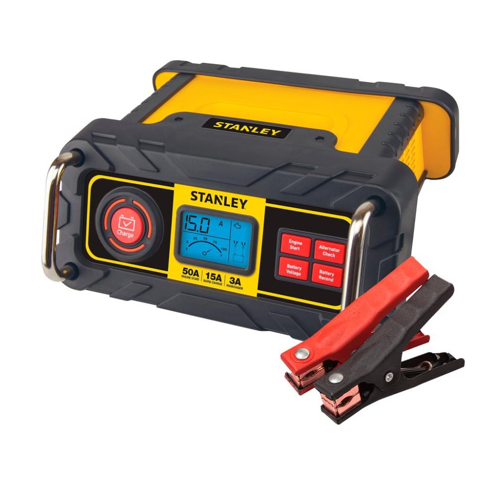 Stanley Cargador de Batería 50AMP / Capacidad de Arranque de Motor