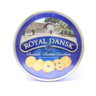 419011 Kelsen Galletas de Mantequilla Danesas en Lata 453g / 16oz
