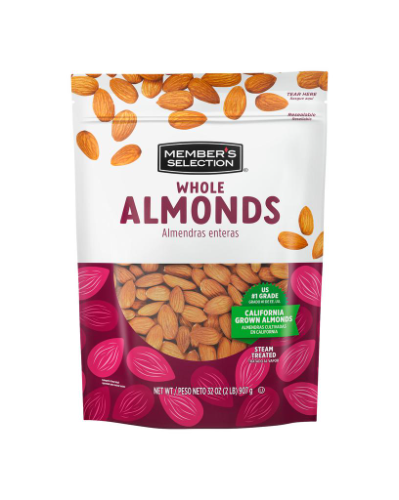 MS Almendras Enteras - Snack Saludable 32oz