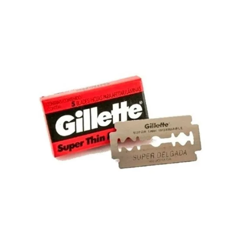Gillette Super Thin Mejorada 5uds