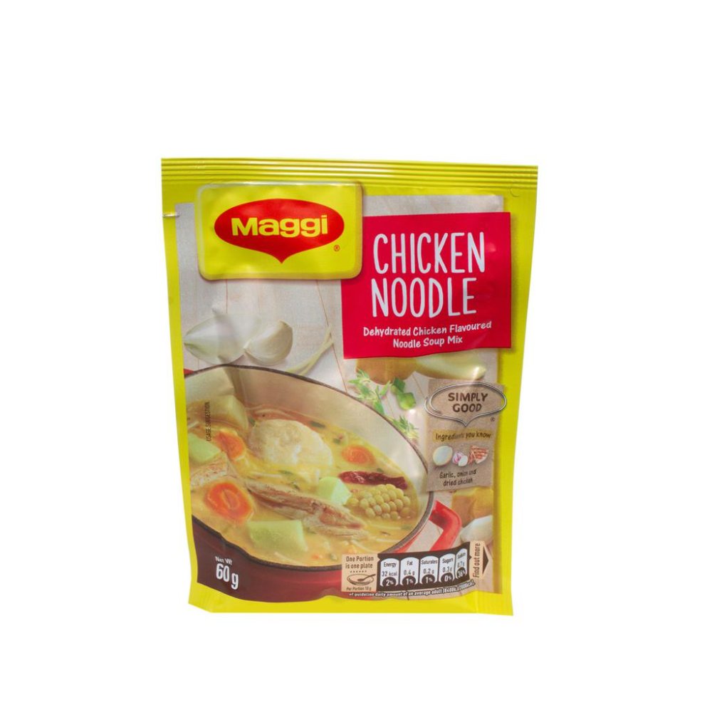 112104 Maggi Sopa Pollo y Fideos 60g