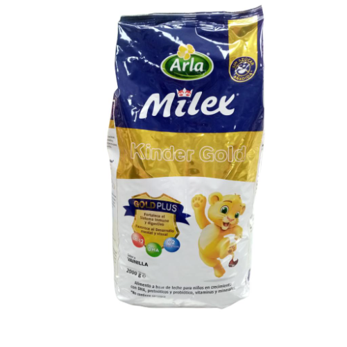 487893 Milex Kinder Gold Leche en Polvo Sabor a Vainilla 2000g