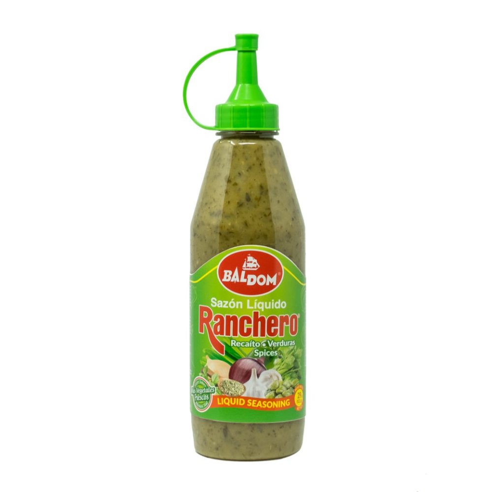 BALDOM Sazon Liquido Ranchero Verdura 29 Onz
