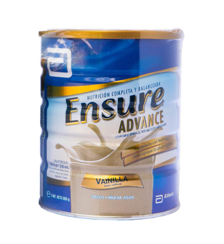 325337 Ensure Advance Suplemento Alimenticio en Polvo Sabor Vainilla 850g / 30oz
