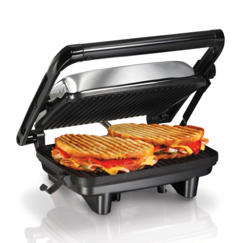 Hamilton Beach Sanduchera Gourmet / Rejilla Antiadherente
