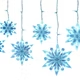 MS Luces LED Blanco Frío en Forma de Copos de Nieve
