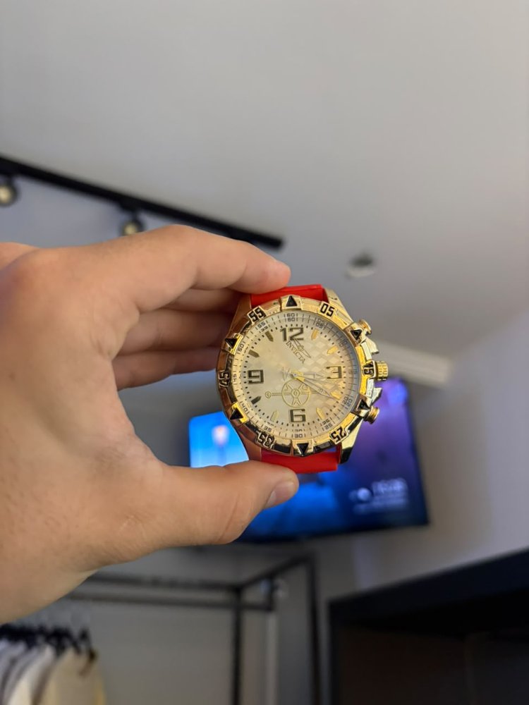 RELOGIO INVICTA DOURADO