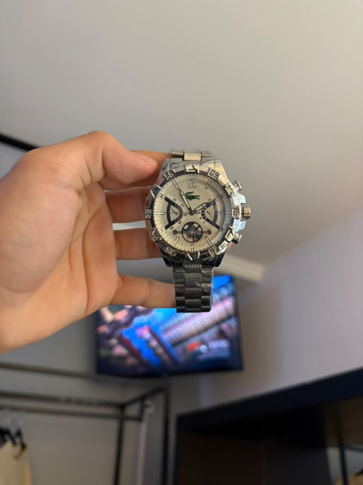 RELOGIO LACOSTE PRATA