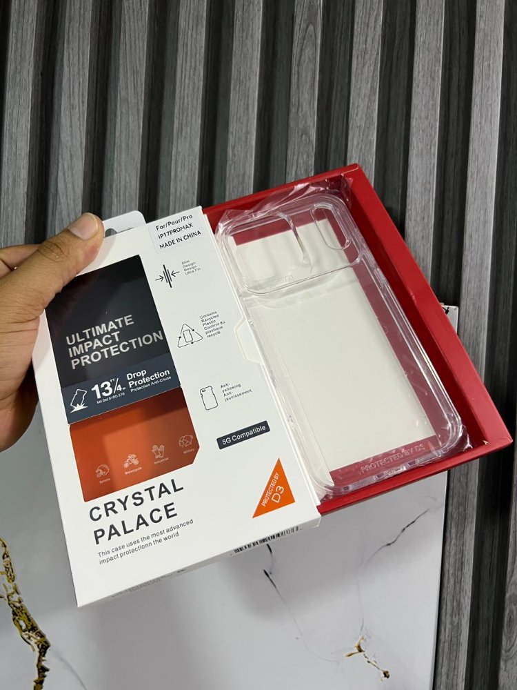 FORRO IPHONE 17 PRO MAX GEAR TRANSPARENTE