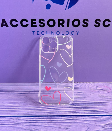 FORRO IPHON 12 PRO CORAZON