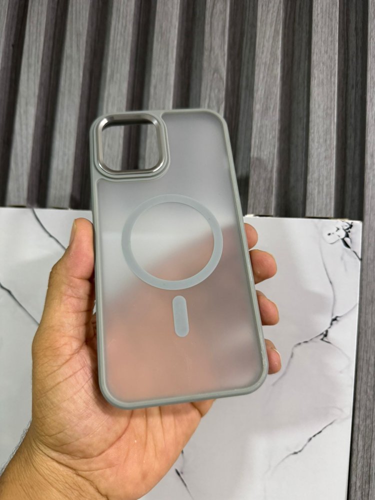FORRO IPHONE 12 PRO MAX AHUMADO GRIS