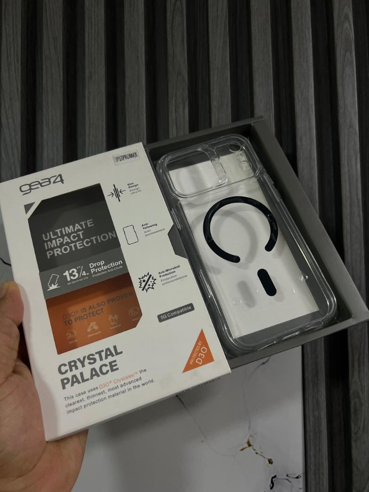 FORRO IPHONE 17 PRO MAX GEAR NEGRO