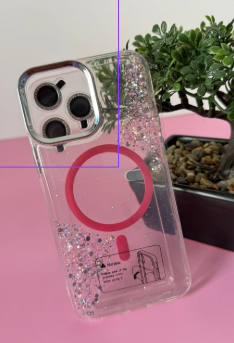 FORRO IPHONE 16 PRO MAX ESCARCHADO +PT