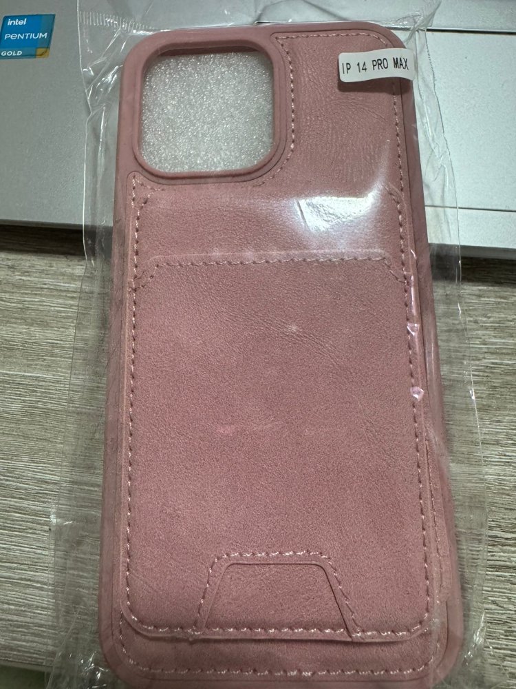 FORRO IPHONE 14 PRO MAX CUERO