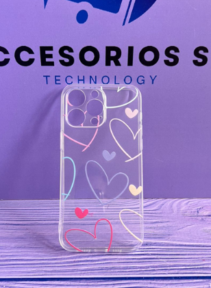 FORRO IPHONE 11 PRO MAX CORAZON