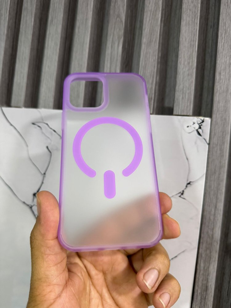 FORRO IPHONE 12/12 PRO NEON  MORADO