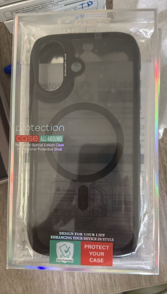 FORRO IPHONE 17 AHUMADO NEGRO