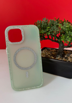 FORRO IPHONE 15 PRO MAX NEON PIEDRA